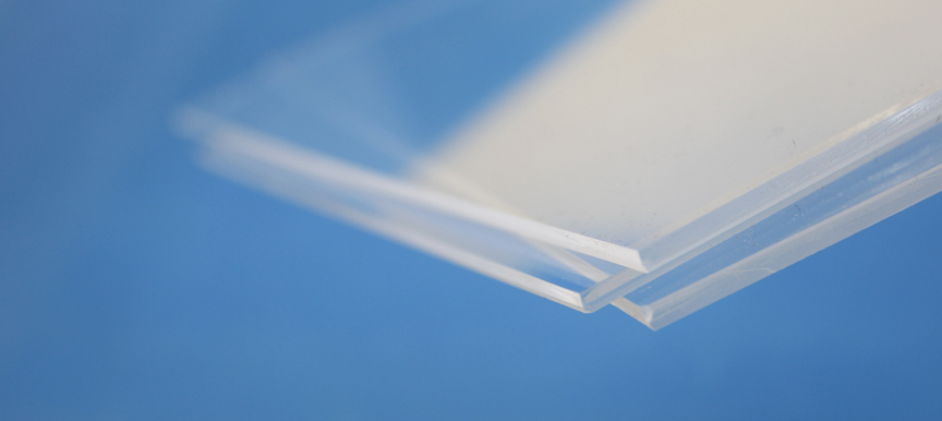 Low-glare plexiglass.